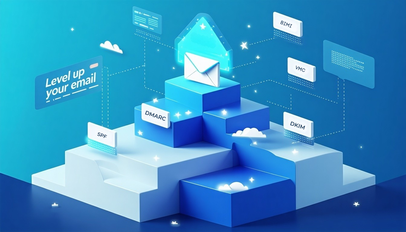 Relatie SPF DKIM DMARC VMC BIMI